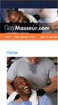 Mobile Screenshot of gaymasseur.com