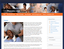 Tablet Screenshot of gaymasseur.com